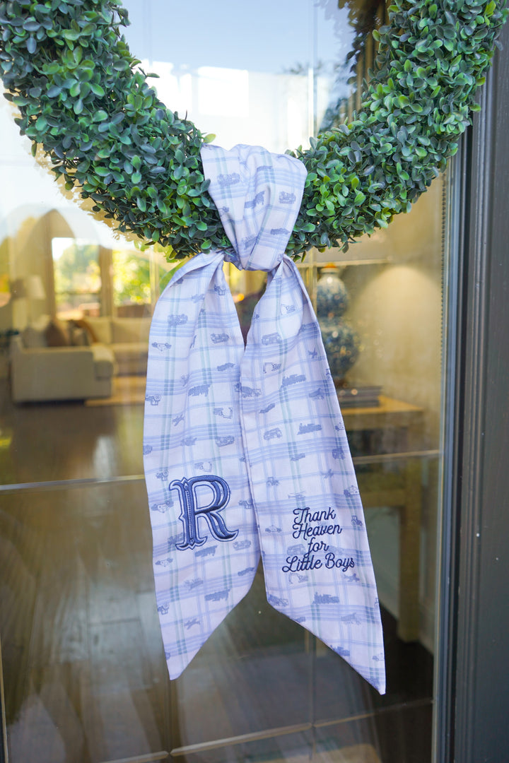 Thank Heaven - Wreath Sash