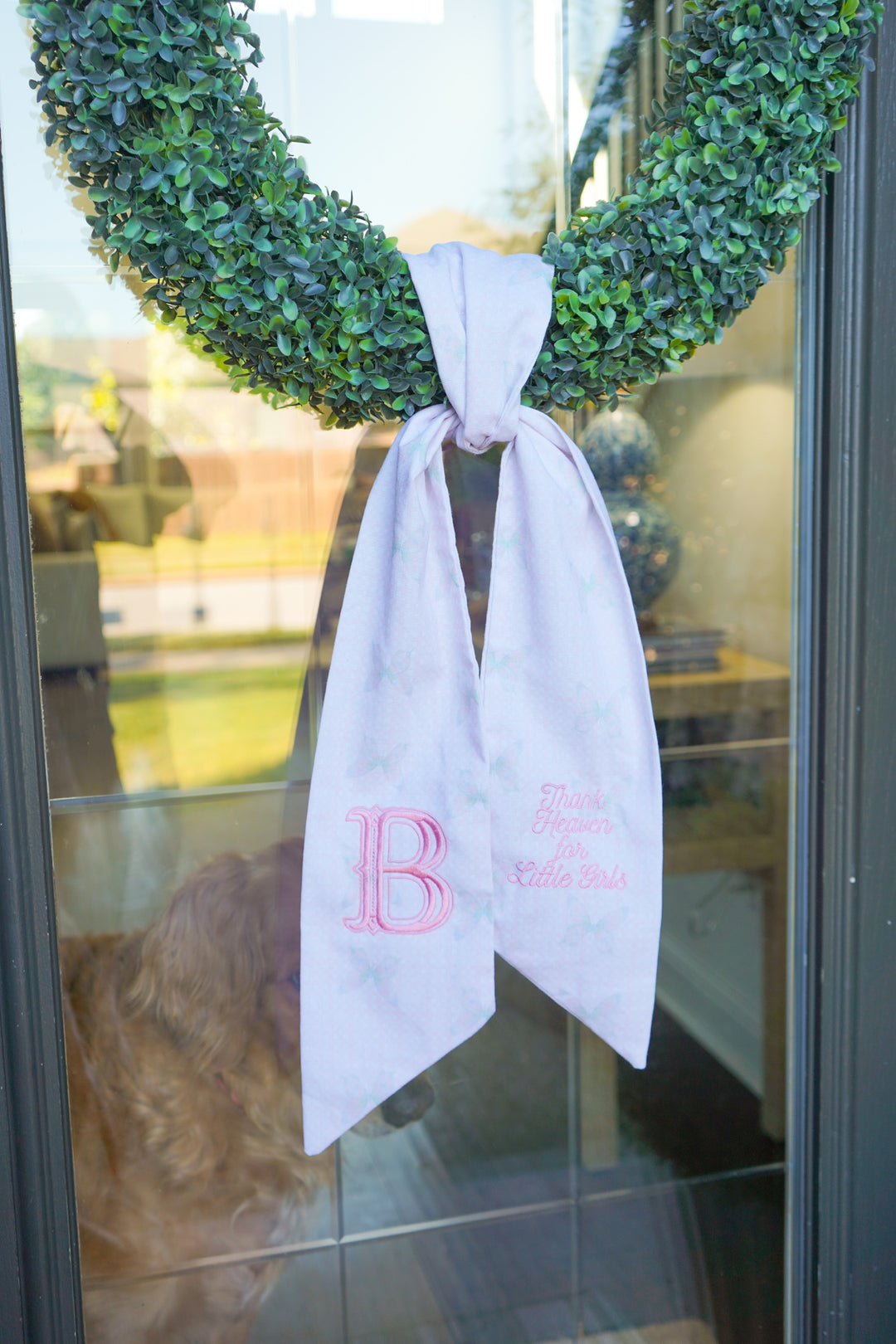Thank Heaven - Wreath Sash