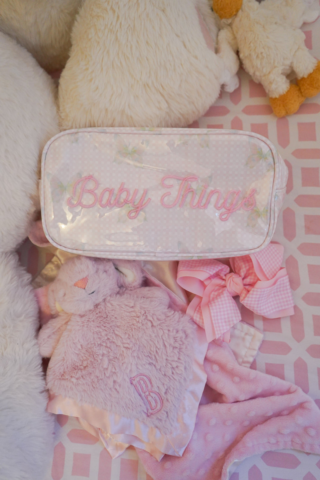 Baby Things - Clear Coat Large Bag