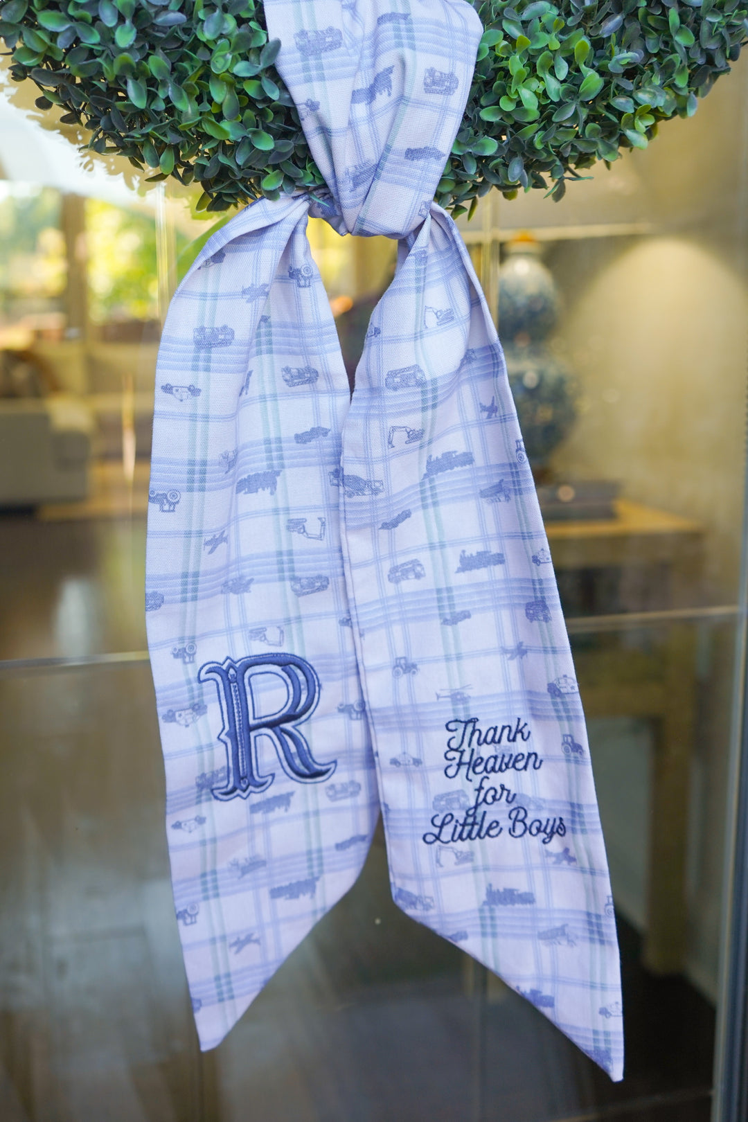 Thank Heaven - Wreath Sash
