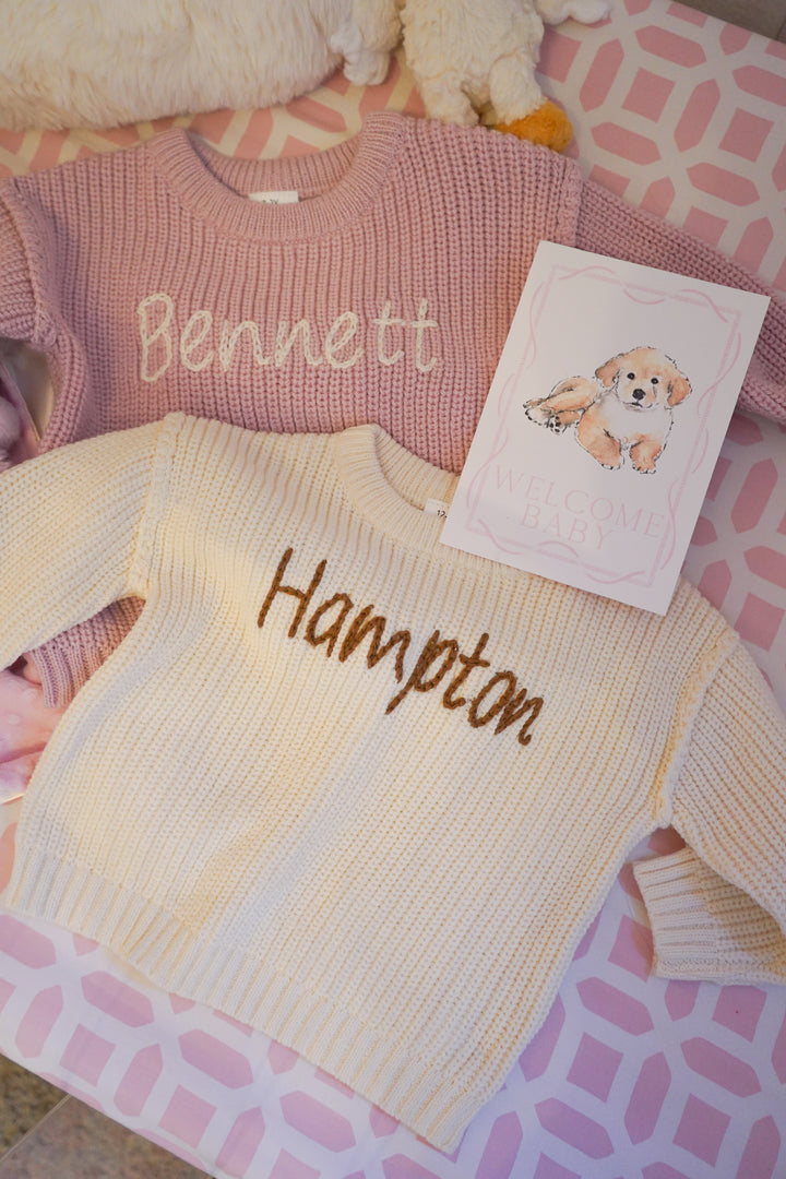 Custom Baby Sweater