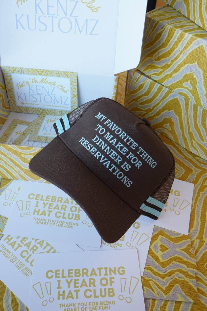 HAT OF THE MONTH CLUB