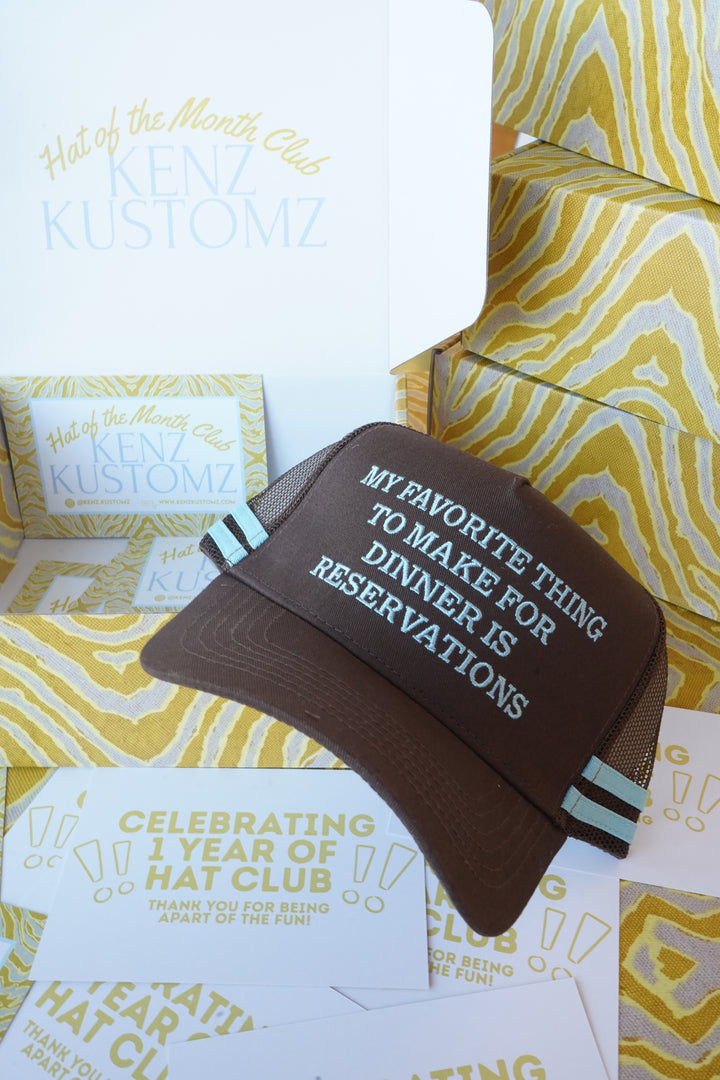 HAT OF THE MONTH CLUB