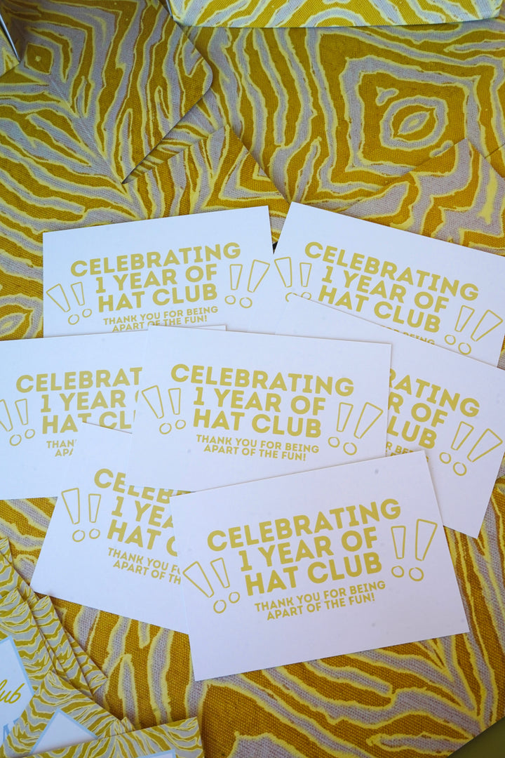 HAT OF THE MONTH CLUB