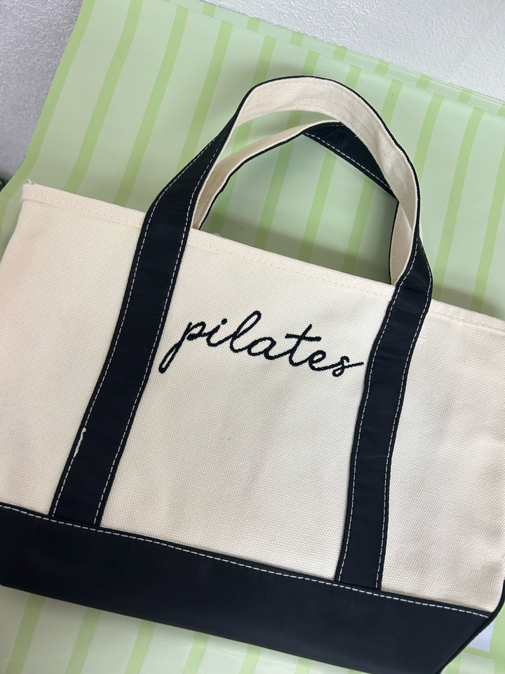 Mini Canvas Tote - Embroidered