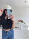 Jesus Saves, I Spend - Navy Vintage Trucker Hat