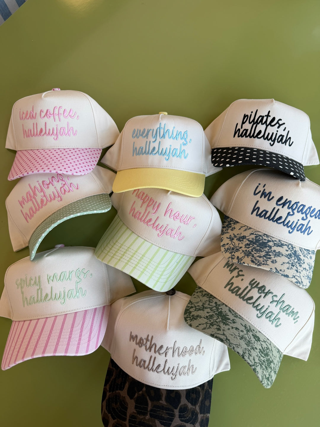 Custom Hallelujah Trucker Hat