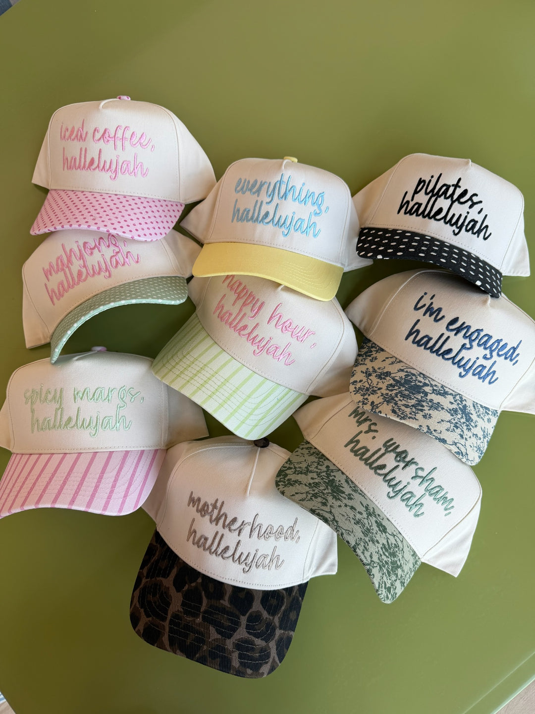 Custom Hallelujah Trucker Hat