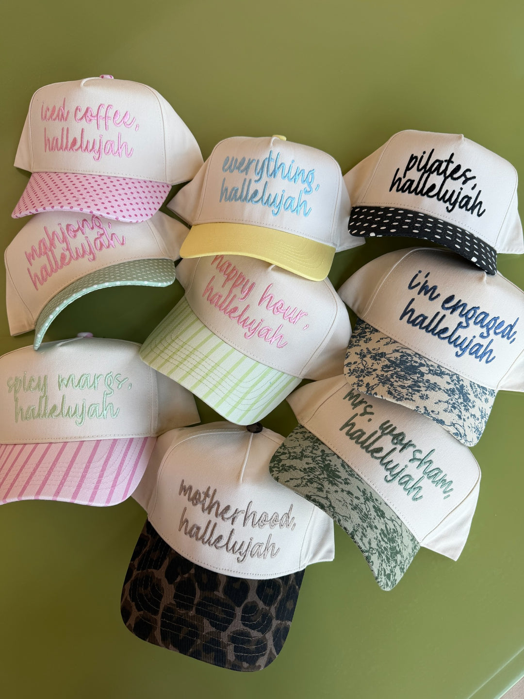 Custom Hallelujah Trucker Hat