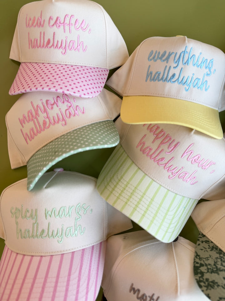 Custom Hallelujah Trucker Hat