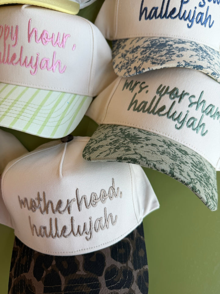Custom Hallelujah Trucker Hat