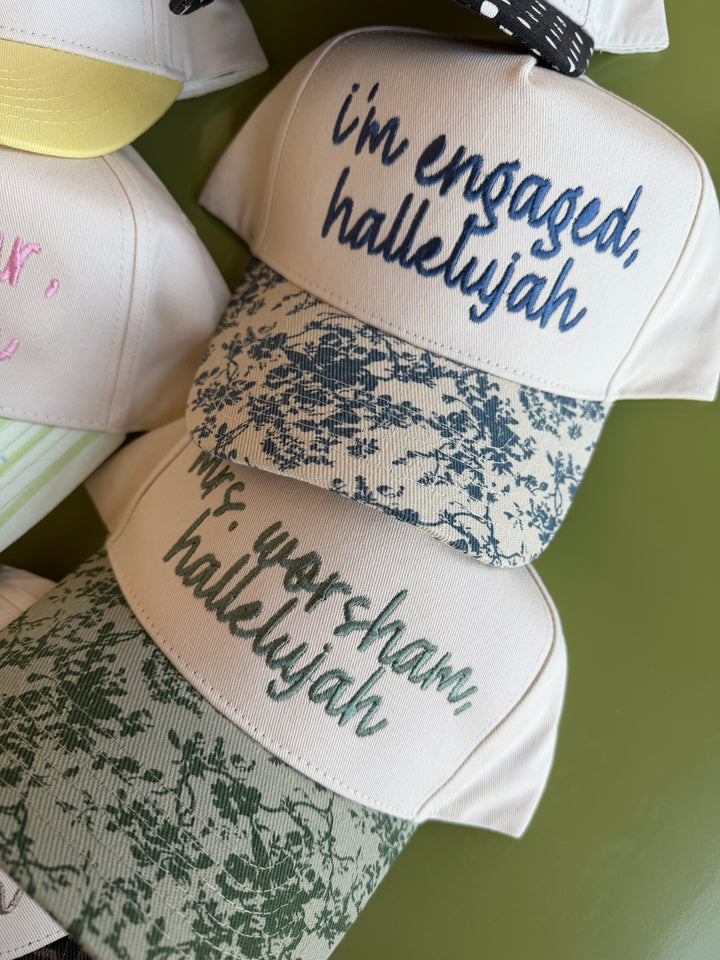 Custom Hallelujah Trucker Hat