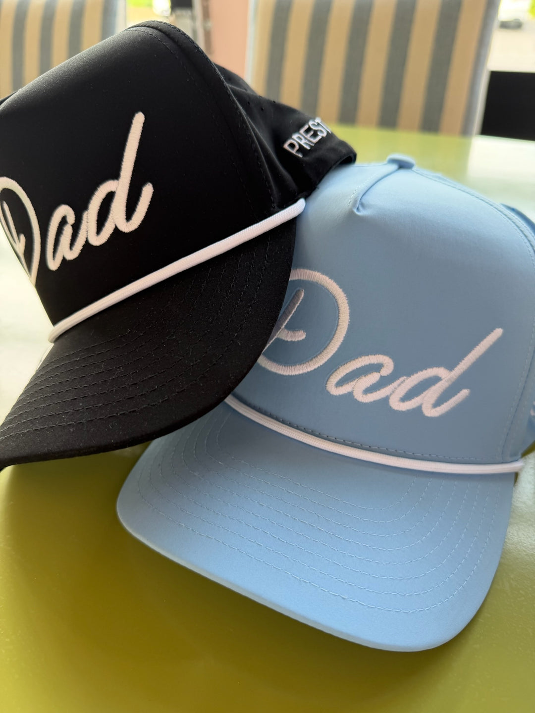 Personalized Dad + Papa Performance Trucker Hat
