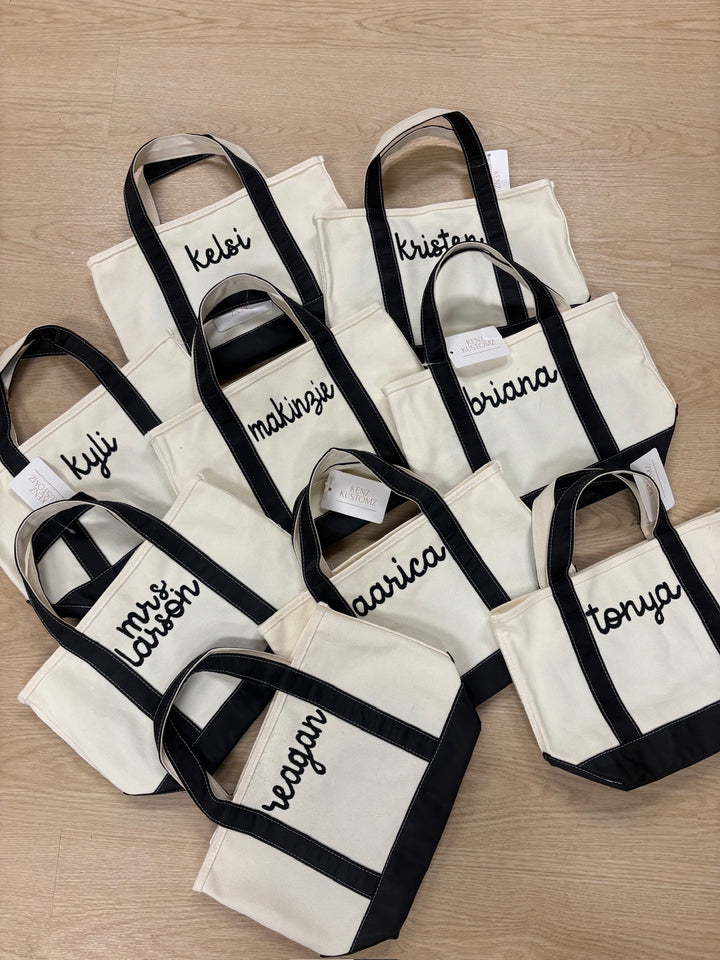 Mini Canvas Tote | Customizable