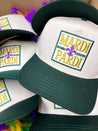 Mardi Pardi - Green Vintage Trucker Hat