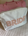 Bride XL - White with Pink Pearls