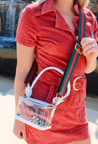 Knotted Mini Clear Gameday + Concert Purse