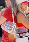 Gold Chain Clear Gameday + Concert Purse
