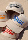 You Had me By Halftime - Khaki Trucker Hat