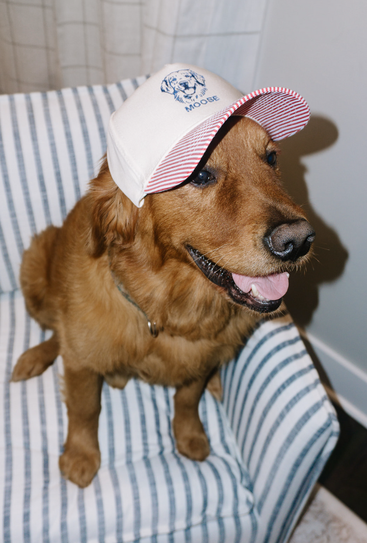 Custom Embroidered Dog Trucker Hat