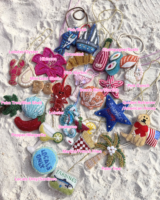 Beaded Bag Charms