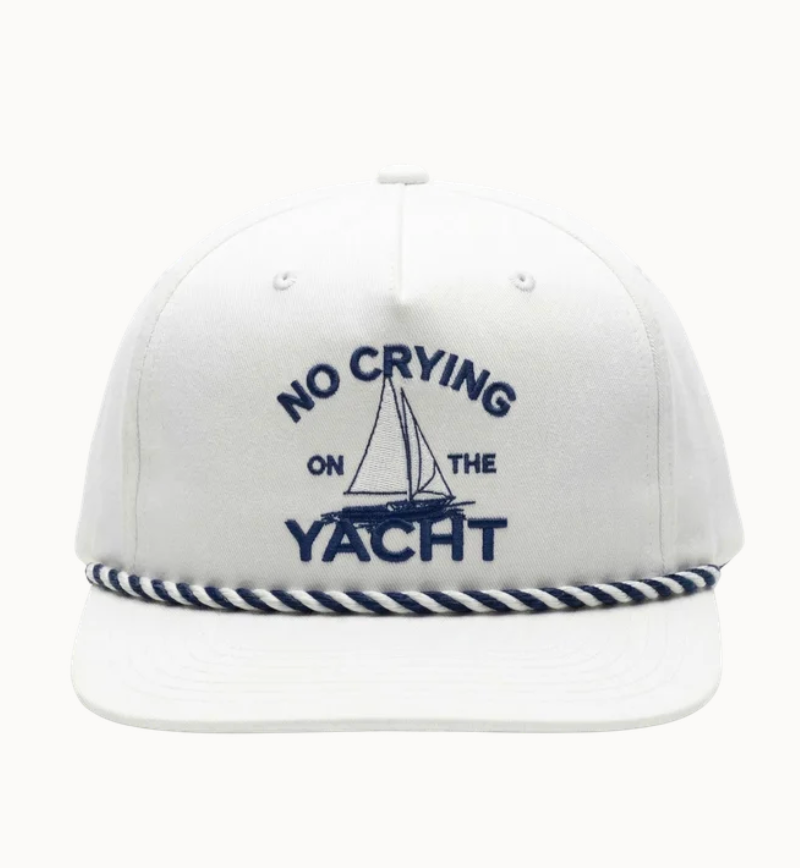 No Crying on the Yacht - Relaxed Snapback