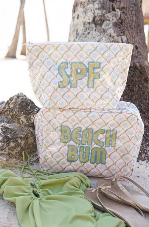 Salty Peach Bundle (SPF Clear Coat + Beach Bum Clear Coat)