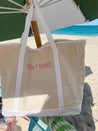 Canvas Boat Tote - Embroidered