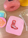 Cowgirl Boot - Pink Mini Nylon
