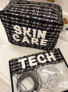 Tech Clear Pouch - Black Tweed