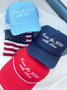 From The USA With Love - Foam Trucker Hat