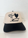 Going To The Chapel - Black Vintage Trucker Hat