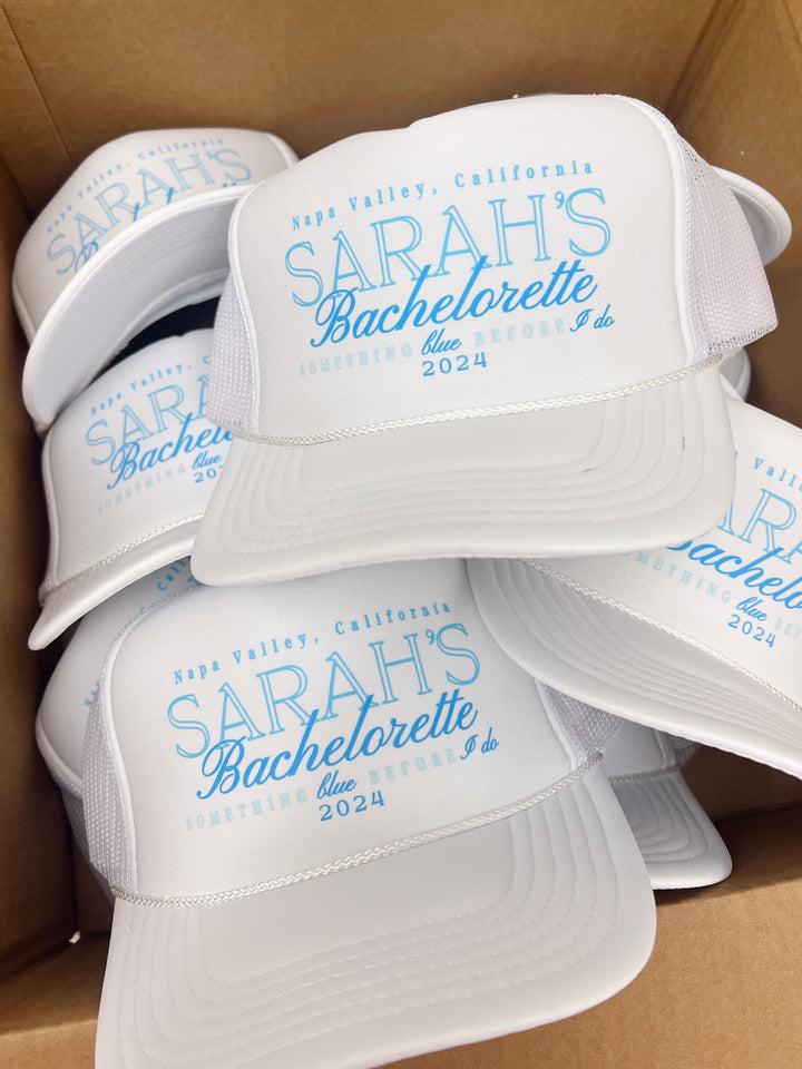 Custom Bulk Trucker Hat - Bachelorette/Girls Trip/Group Bulk Ordering