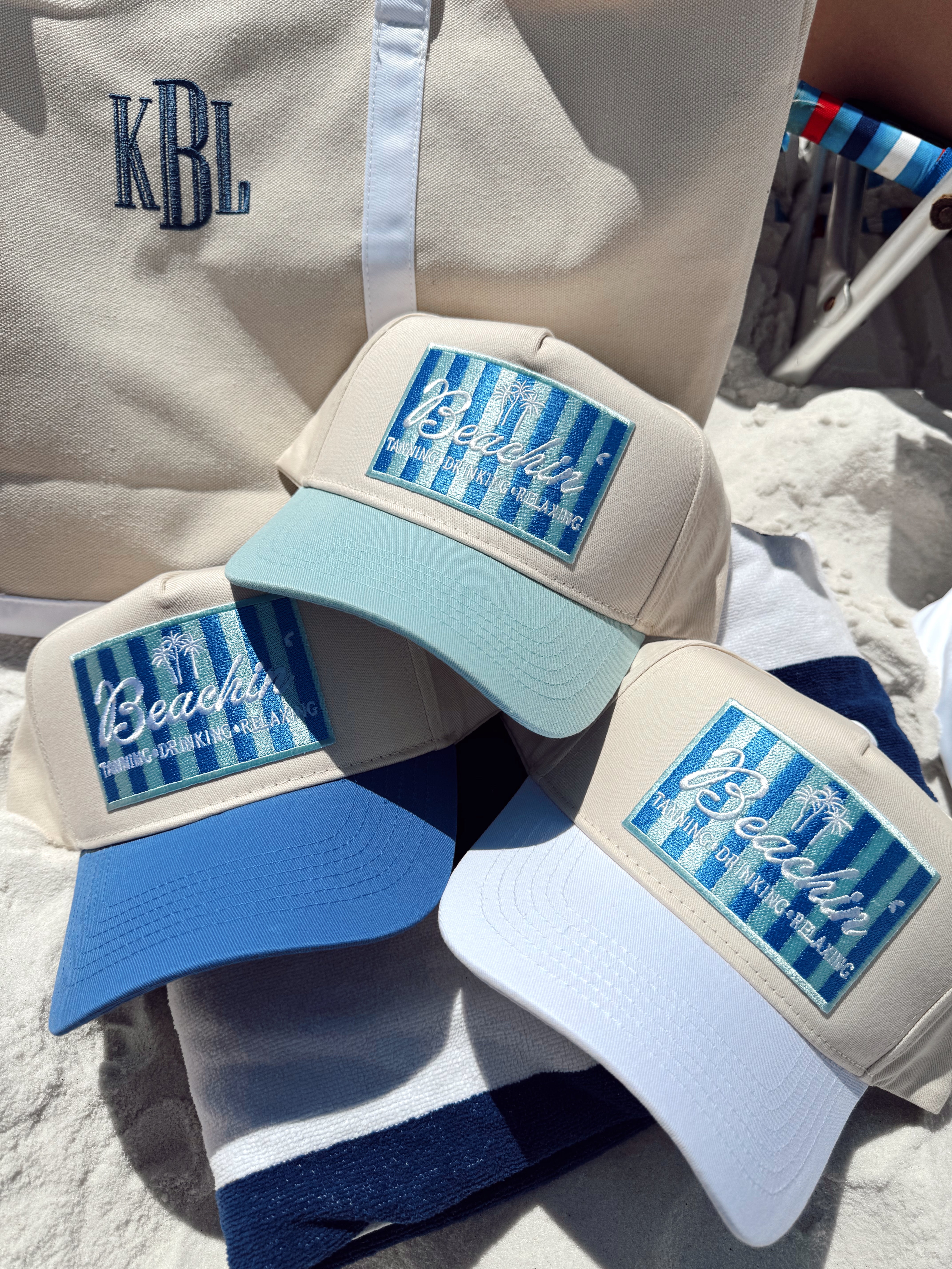 Beachin' - Vintage Trucker Hat – KenzKustomz