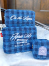 Apres Ski Social Club - Navy Plaid XL Bag