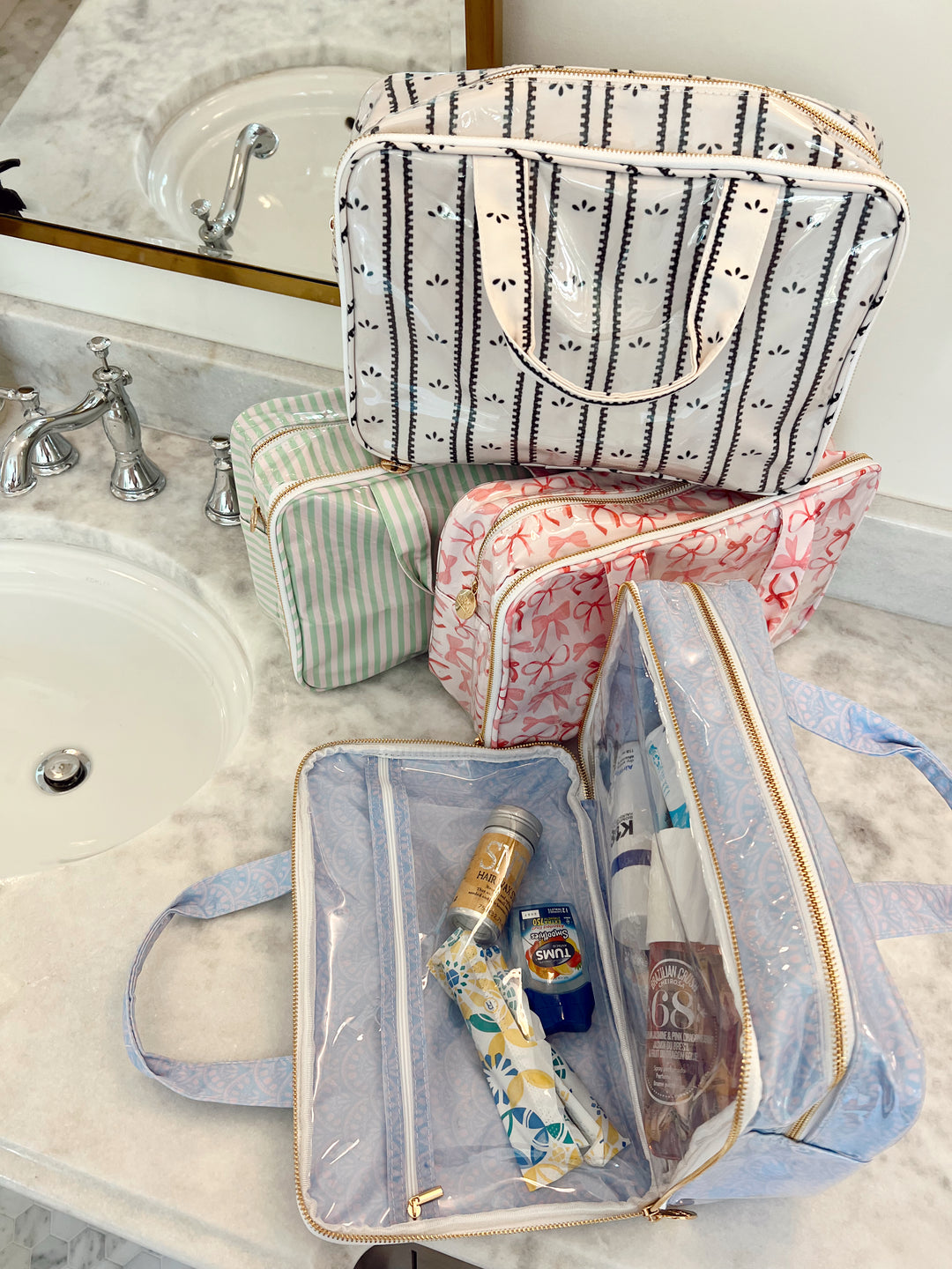 Clear Coat Toiletry Case