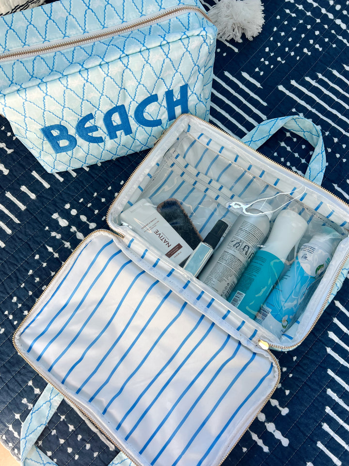 Clear Coat Toiletry Case