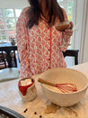 Red Toile Pajama Set