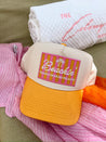 Beachin' - Orange Vintage Trucker Hat