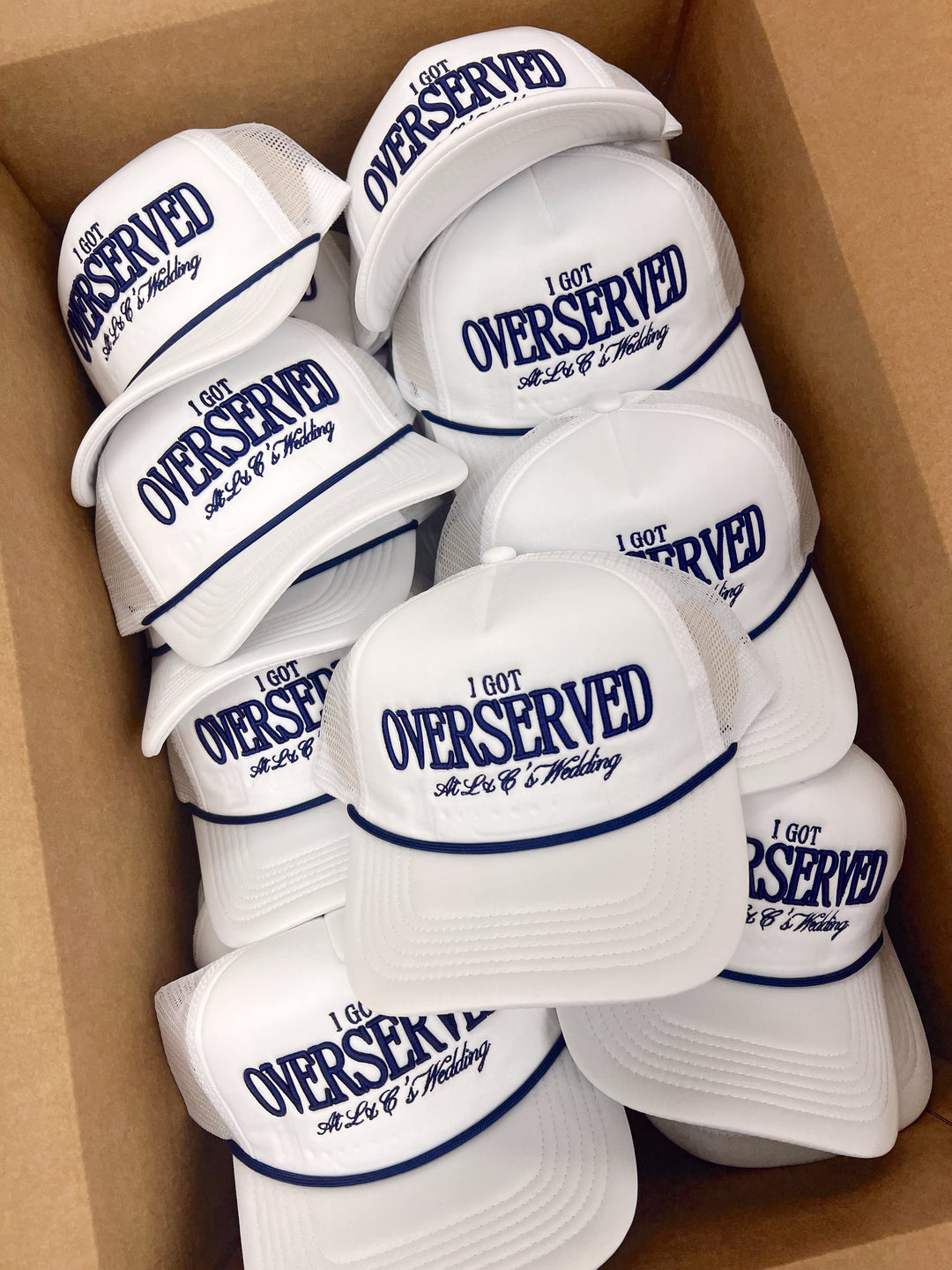 Custom Trucker Hat - Bulk (25+) For Weddings / Events