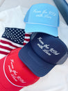From The USA With Love - Foam Trucker Hat
