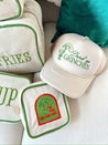 Drink Up Grinches - Tan Foam Trucker Hat