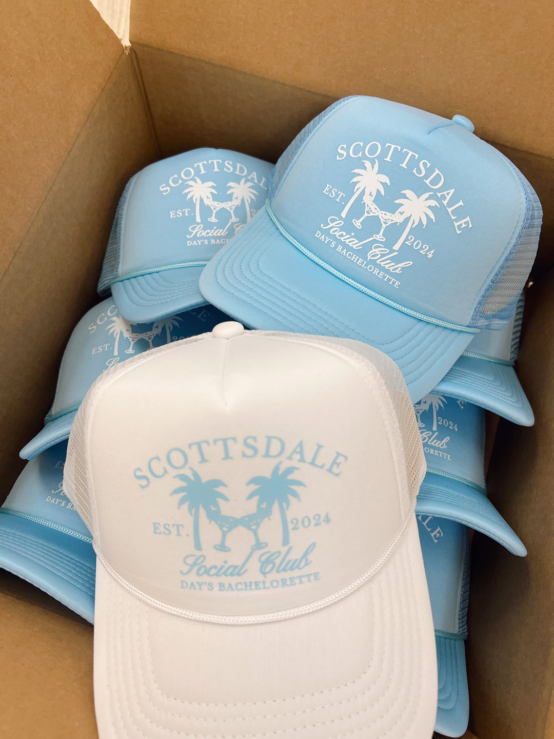 Custom Bulk Trucker Hat - Bachelorette/Girls Trip/Group Bulk Ordering