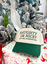 Naughty or Nice? Don't Care - Green Vintage Trucker Hat