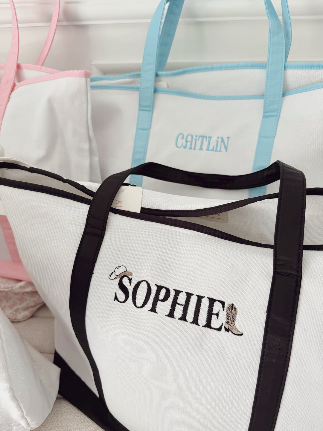 Canvas Tote - Embroidered