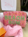 Beach Bum - Pink Palms XL