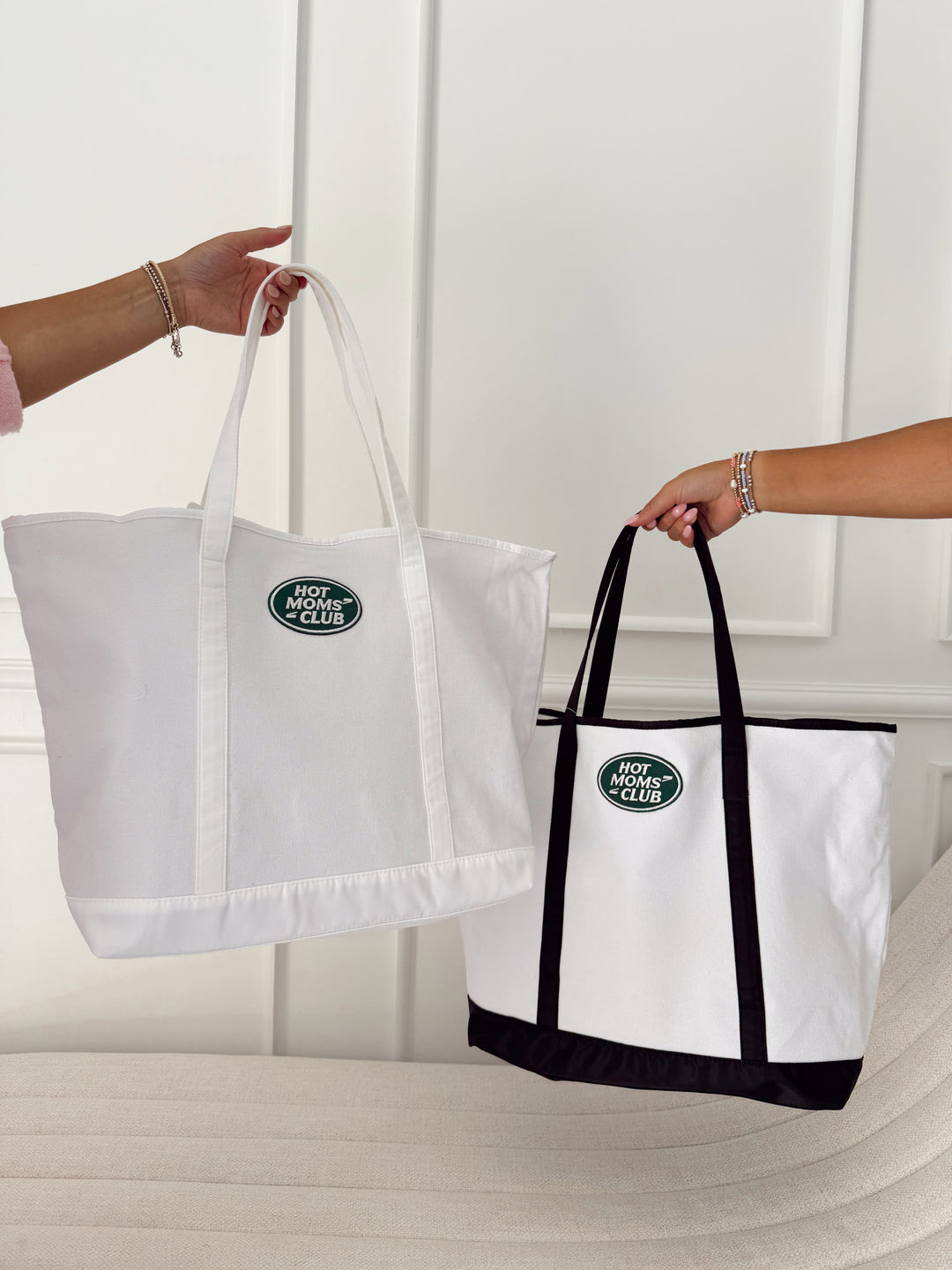 Custom Canvas Tote w/ Patch