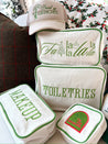 Toiletries - Green Canvas XL Bag