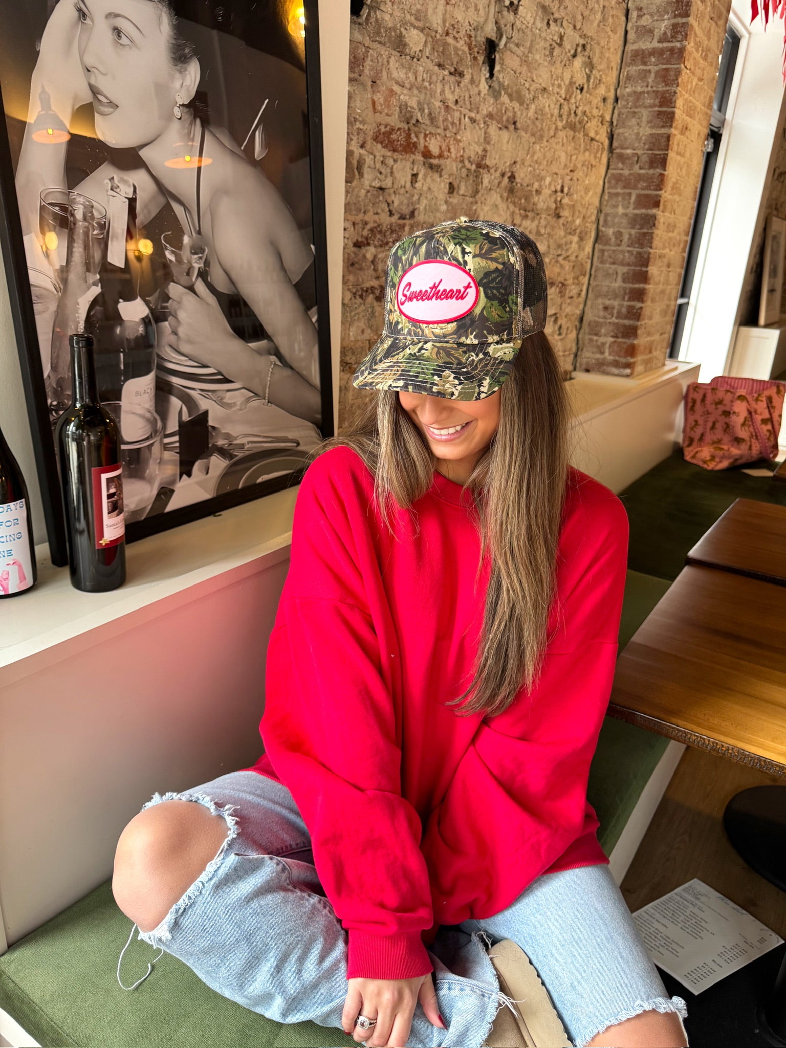 Sweetheart - Vintage Trucker Hat – KenzKustomz