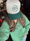 Lucky Charm - Green Vintage Hat